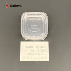 SP-Face 11-12 غير مُعديل النوع N-Standing GaN Single Crystal Substrate مقاومة 0.05 Ω·cm كثافة العيب الكلي 0cm−2