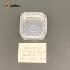 5*10mm2 SP-Face غير مدعومة من النوع N مستقل GaN رصيف واحد بلوري 20-21 / 20-2-1 10mm2 المقاومة 0.05 Ω·cm