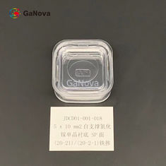 5x10mm2 Sp Face Gan Epitaxial Wafer Un Doped Si Type Gan طبقة كريستال واحدة