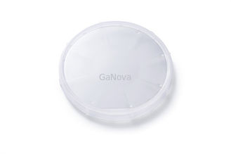 4 بوصة الأزرق LED GaN Epitaxial Wafer C Plane Flat Sapphire