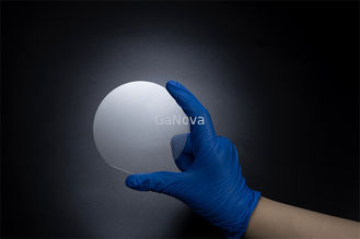 625um إلى 675um 4 بوصة أزرق LED GaN Epitaxial Wafer On Sapphire SSP Flat Sapphire