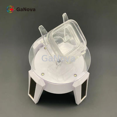 TTV ≤ 10μm A-Face Un-Doped N-Type Free-Standing GaN Single Crystal Substrate مقاومة 0.1 Ω · cm جهاز الطاقة / الليزر W