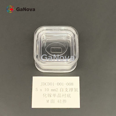5 * 10 مم 2 M-Face Un-Doped N-Type Free-Standing GaN Single Crystal Subistivity