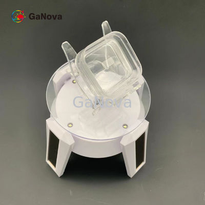 5*10mm2 SP-Face 10-11 غير معتدل النوع N-Standing GaN Single Crystal Substrate 0.1 Ω·cm المقاومة لجهاز الطاقة