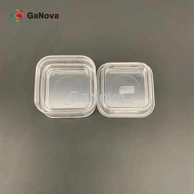 5*10mm2 SP-Face 10-11 غير معتدل النوع N-Standing GaN Single Crystal Substrate 0.1 Ω·cm المقاومة لجهاز الطاقة