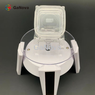 5x10mm2 SP-Face 10-11 الغير مغلب على نوع N المستقرة GaN Single Crystal Substrate مع TTV ≤ 10μm المقاومة 0.05 Ω·cm
