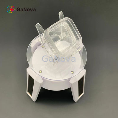 جهاز الطاقة 5x10mm2 الغير مغلّط نوع N المستقرة GaN الروائح الأحادية الروائية مع المقاومة 0.1 Ω·cm و BOW داخل 10μm