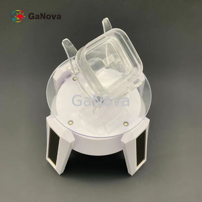 SP-Face 11-12 غير مُعديل النوع N-Standing GaN Single Crystal Substrate مقاومة 0.05 Ω·cm كثافة العيب الكلي 0cm−2