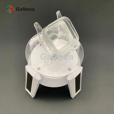 350 ± 25μm سمك غير مغلّط نوع N المستقرة GaN الرواسب الأحادية مع TTV ≤ 10μm والمقاومة 0.1 Ω·cm