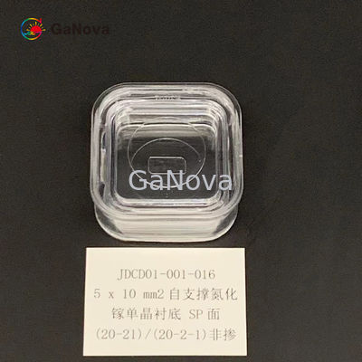 350 ± 25μm سمك غير مغلّط نوع N المستقرة GaN الرواسب الأحادية مع TTV ≤ 10μm والمقاومة 0.1 Ω·cm
