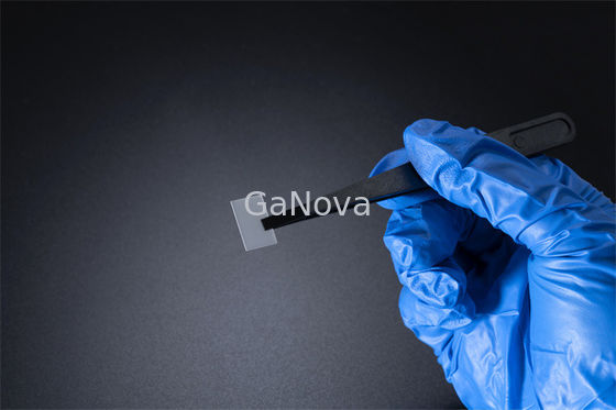 10x15mm2 UID مخدر قائما بذاته Ga2O3 رقاقة تلميع واحد