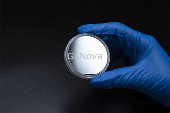البعد 520 ± 10 نانومتر 2 بوصة أخضر-LED GaN على رقاقة السيليكون 20 نانومتر طبقة الاتصال