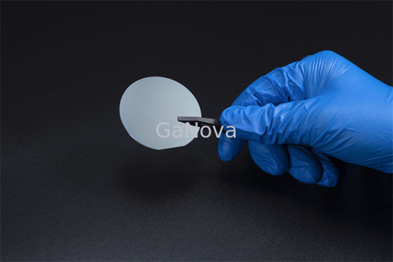 2 بوصة LED أخضر GaN على رقاقة السيليكون طول 520 ± 10nm