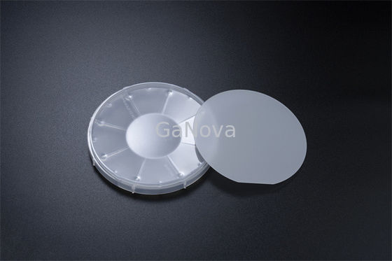 4 بوصة P-Type Mg-Doped GaN على الياقوت ويفر SSP المقاومة ~ 10Ω سم LED ليزر PIN رقاقة Epitaxial