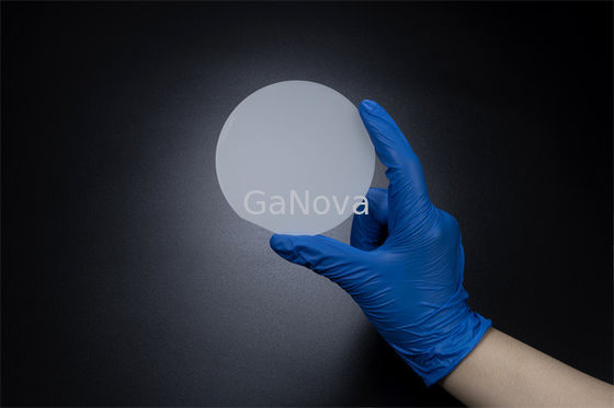 4 بوصة N- نوع Si-Doped GaN على الياقوت ويفر SSP المقاومة ＜ 0.05 سم LED ، ليزر ، PIN رقاقة Epitaxial