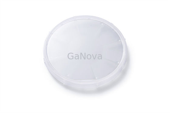 4 بوصة الأزرق LED GaN Epitaxial Wafer C Plane Flat Sapphire