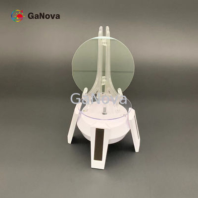 0.015Ω • cm-0.025Ω • cm SiC Epitaxial Wafer C-Face ملمع بصري Si-Face CMP