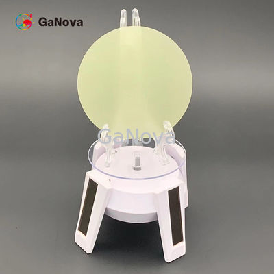 4 بوصات GaN على سليكون خضراء LED Epi رقائق SiC رقائق البصرية