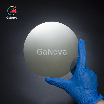 2 بوصة GaN على السيليكون الخضراء LED Epi وافر غاليوم نتريد على السيليكون