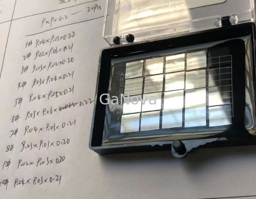 JDCD05-001-004 3 * 3mm2 * 0.5mm إلكتروني الماس أحادي الدرجة ، محتوى N