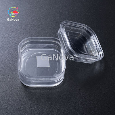 JDCD04-001-002 10x10mm2 (-201) Sn-Doped قائم بذاته Ga2O3 الركيزة البلورية أحادية المنتج تلميع فردي